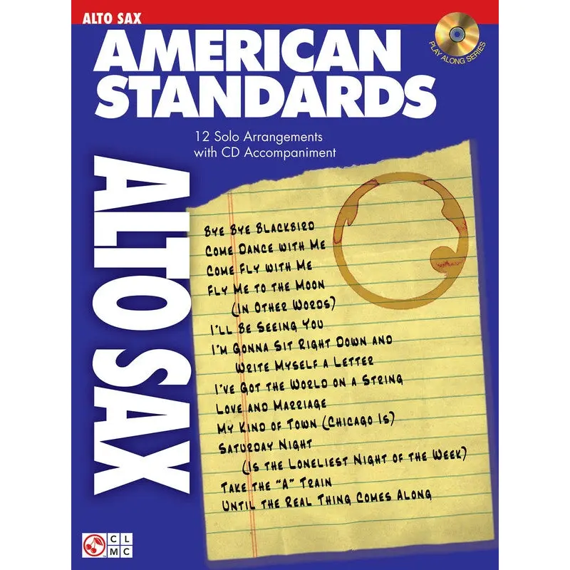 AMERICAN STANDARDS BK/CD ALTO SAX