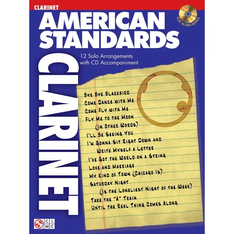 AMERICAN STANDARDS BK/CD CLARINET