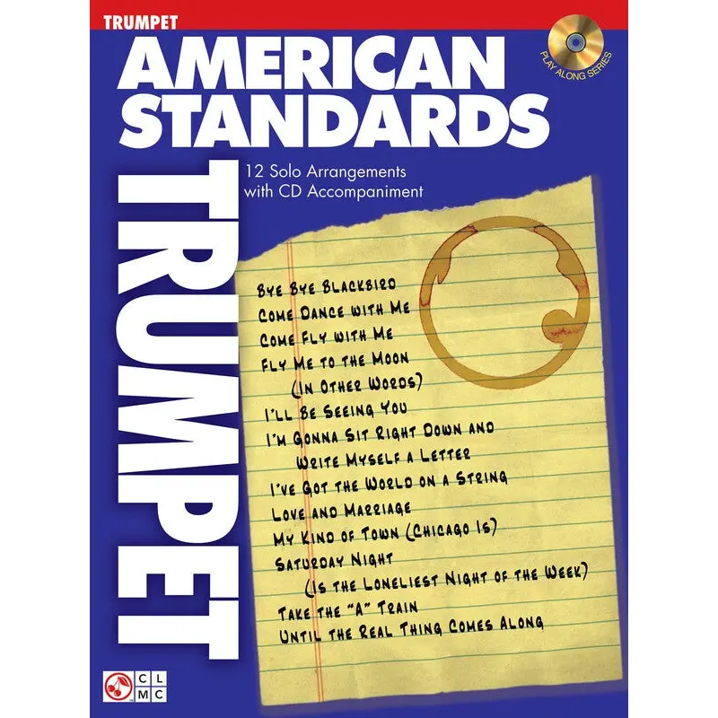 AMERICAN STANDARDS BK/CD TRUMPET