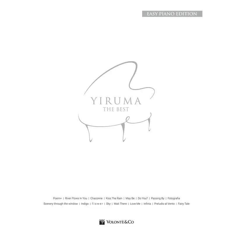 YIRUMA THE BEST EASY PIANO EDITION