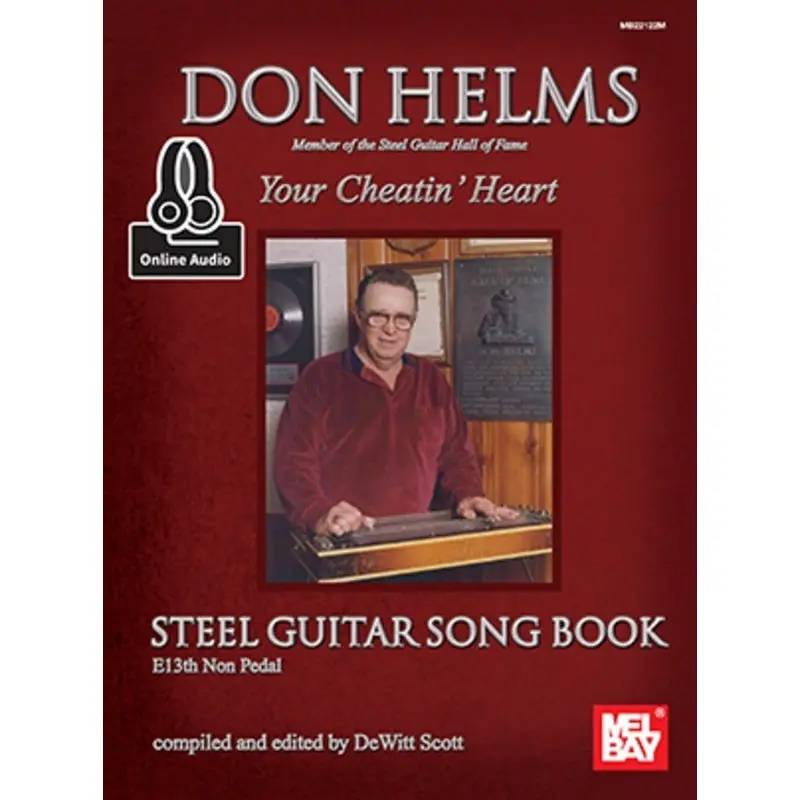 YOUR CHEATIN HEART STEEL GUITAR SONG BOOK BK/OLA