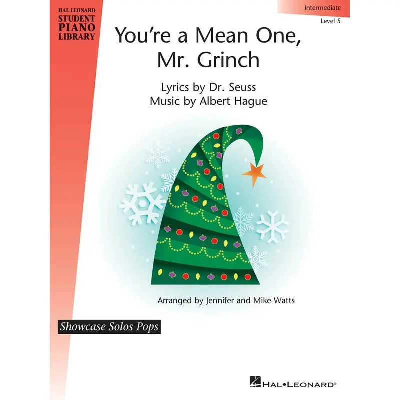 YOURE A MEAN ONE MR GRINCH HLSPL PIANO SOLO