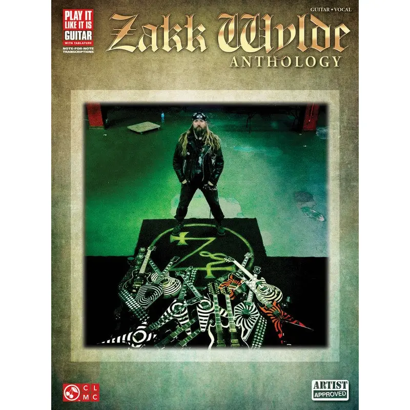 ZAKK WYLDE ANTHOLOGY GUITAR TAB PILI RV