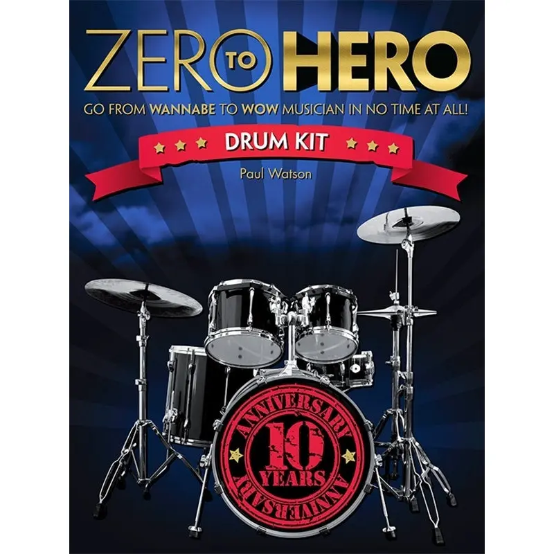 ZERO TO HERO DRUM KIT REVISED EDITION