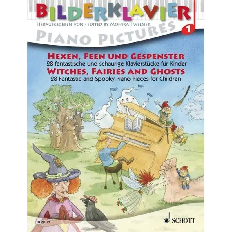 WITCHES FAIRIES & GHOSTS 28 PIANO PIECES FOR CHI