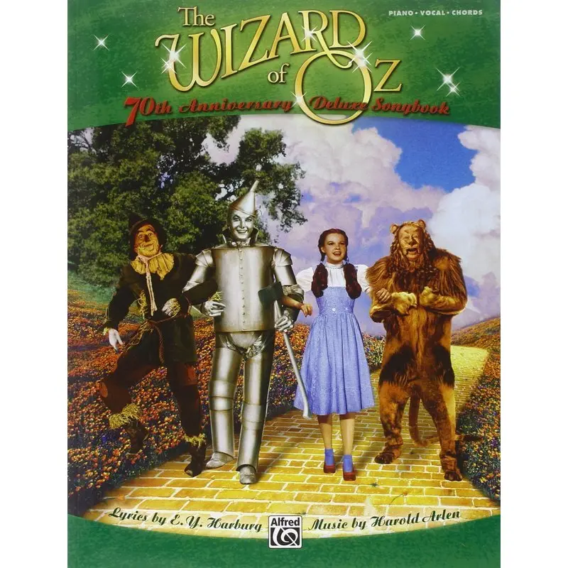 WIZARD OF OZ 70TH ANNIVERSARY DELUXE SONGBOOK PVG