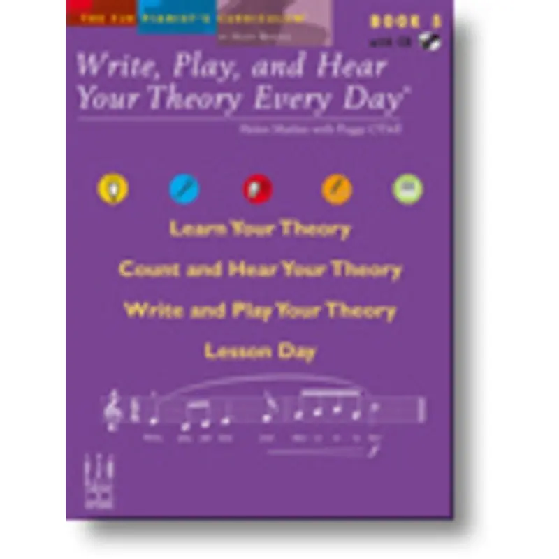 WRITE PLAY AND HEAR YOUR THEORY BK 5 BK/CD