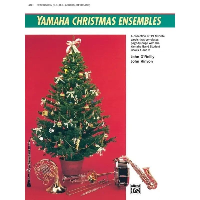 YAMAHA CHRISTMAS ENSEMBLES PERCUSSION