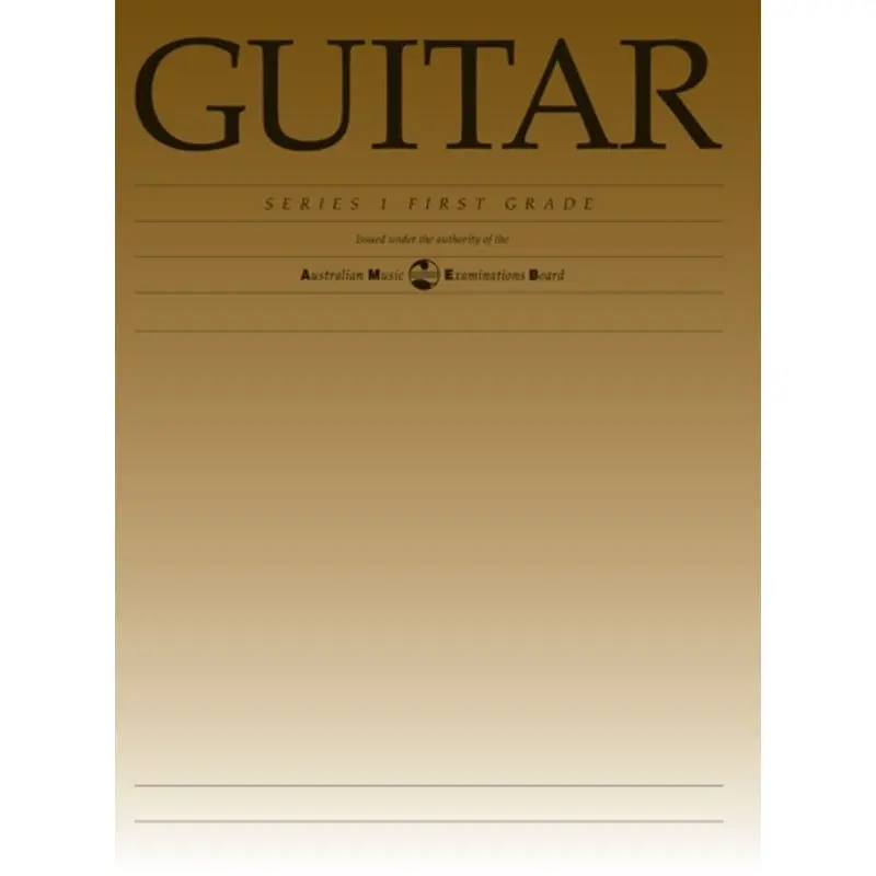 AMEB CLASSICAL GUITAR GRADE 1 SERIES 1