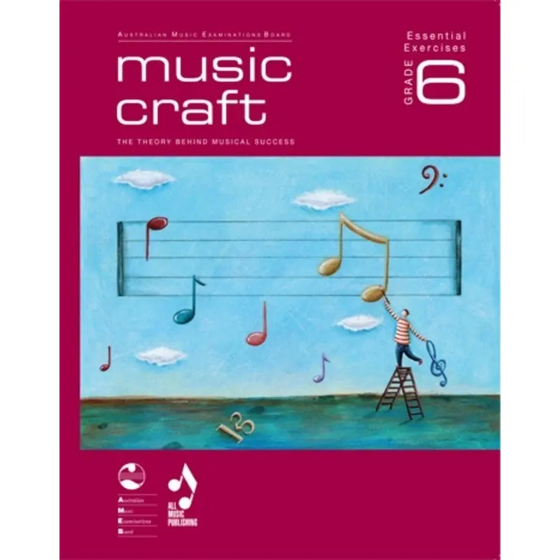 AMEB MUSIC CRAFT GR 6 ESSENTIAL EXERCISES BK/2CDS