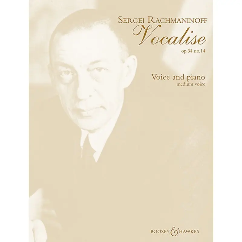 VOCALISE OP 34 MEDIUM VOICE/PIANO