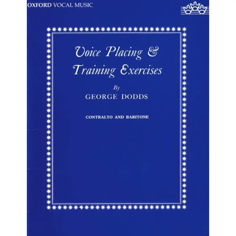 VOICE PLACING AND TRAINING EXERCISES LOW