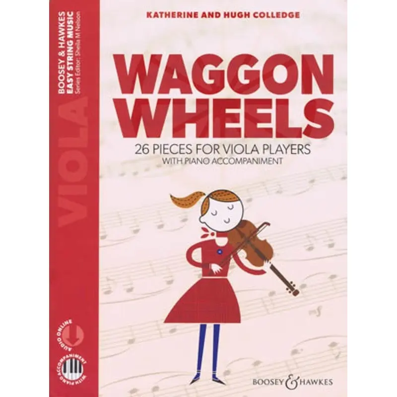 WAGGON WHEELS VIOLA/PIANO BK/OLA NEW EDITION
