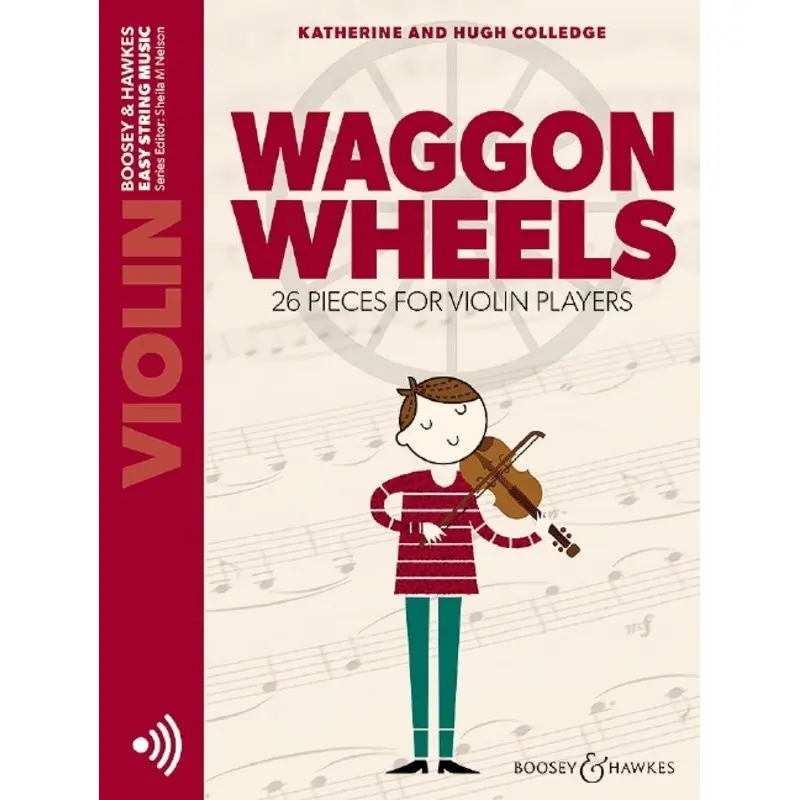 WAGGON WHEELS VIOLIN BK/OLA