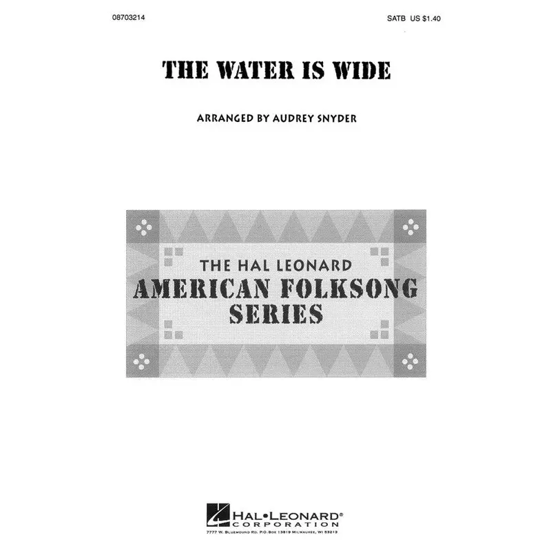 WATER IS WIDE SATB ARR SNYDER (POD) (MIN 10)