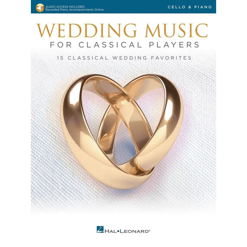 WEDDING MUSIC CLASSICAL PLAYERS CELLO/PIANO BK/OLA