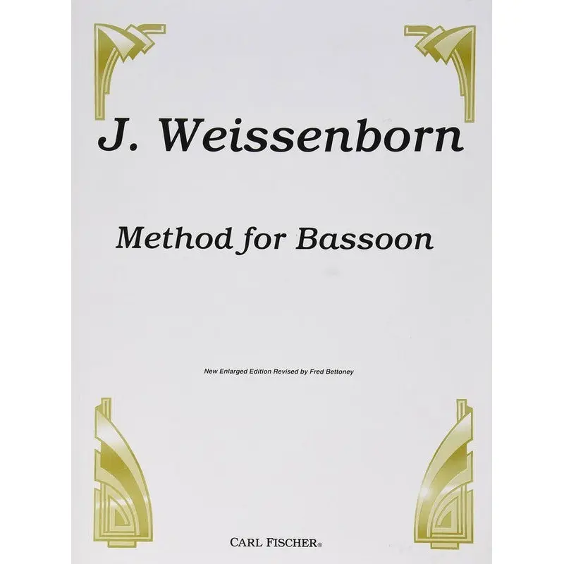 WEISSENBORN - METHOD FOR BASSOON ED BETTONY