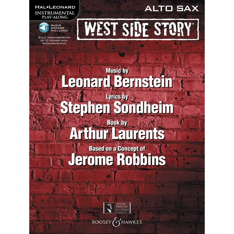 WEST SIDE STORY BK/CD ALTO SAX