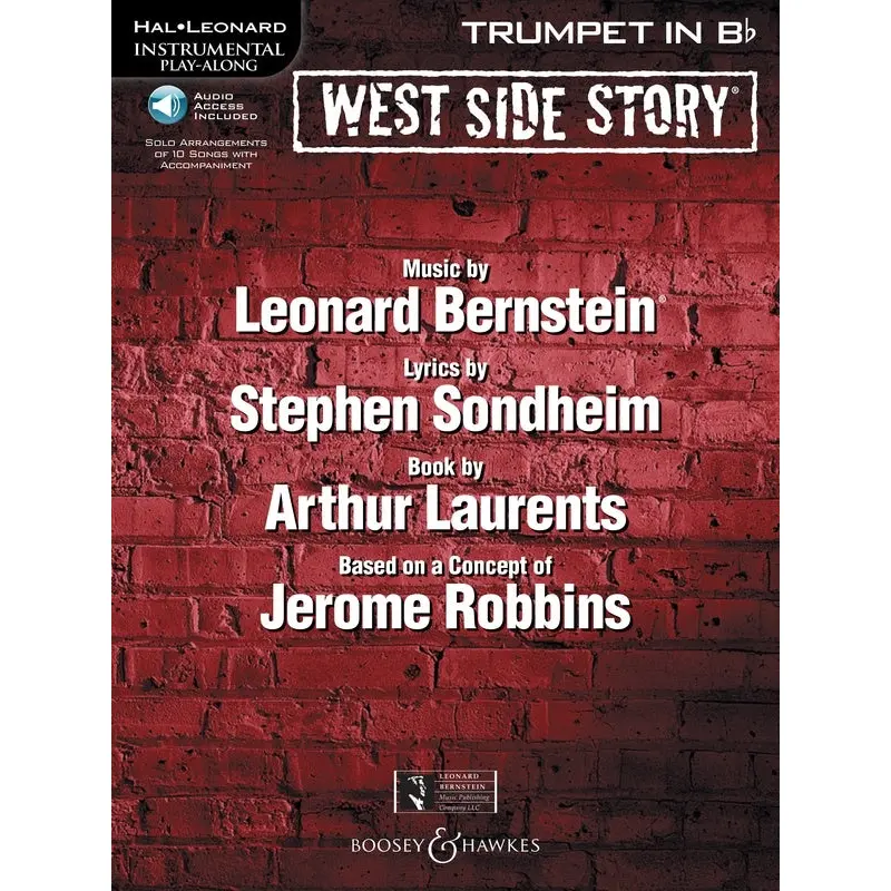 WEST SIDE STORY BK/CD TRUMPET