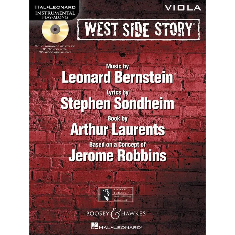 WEST SIDE STORY BK/CD VIOLA