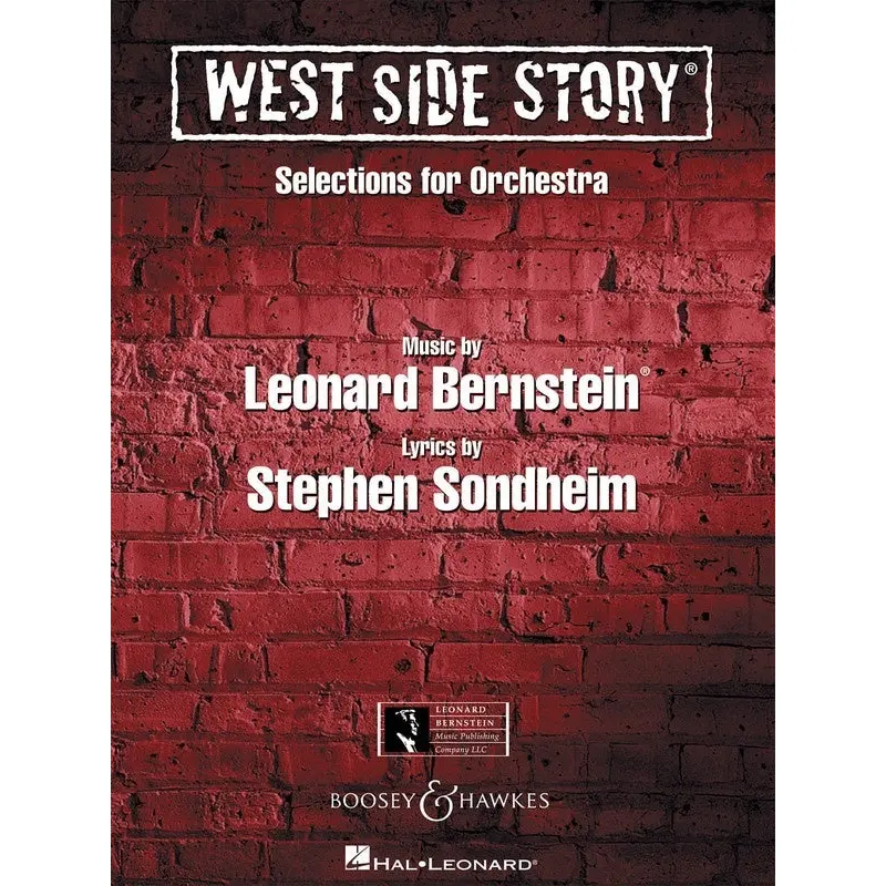 WEST SIDE STORY SELECTIONS ORCHESTRA SCORE