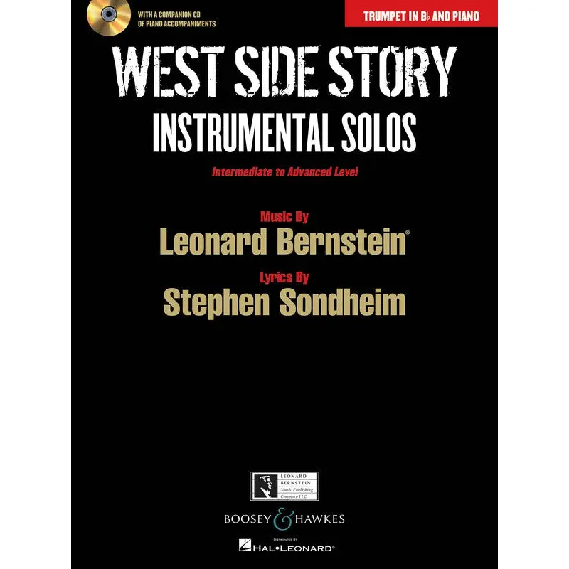WEST SIDE STORY TRUMPET AND PIANO BK/CD INT-ADV