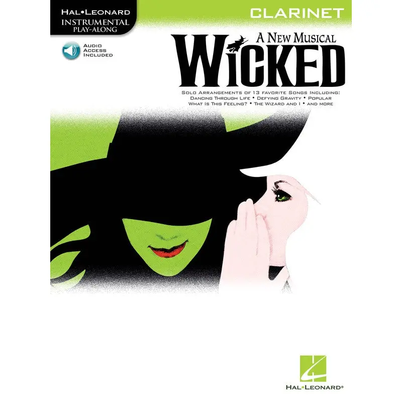 WICKED A NEW MUSICAL CLARINET BK/OLA