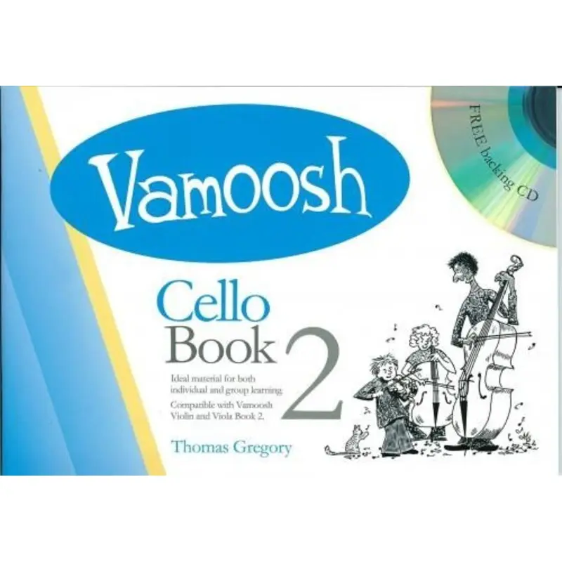 VAMOOSH CELLO BOOK 2 BK/CD