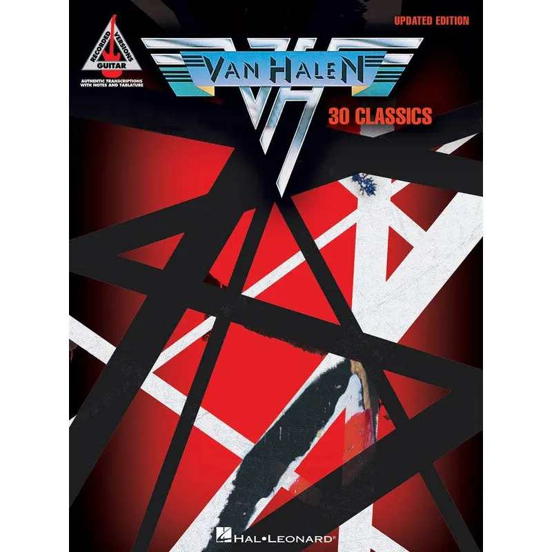VAN HALEN - 30 CLASSICS GUITAR TAB RV UPDATED EDITION