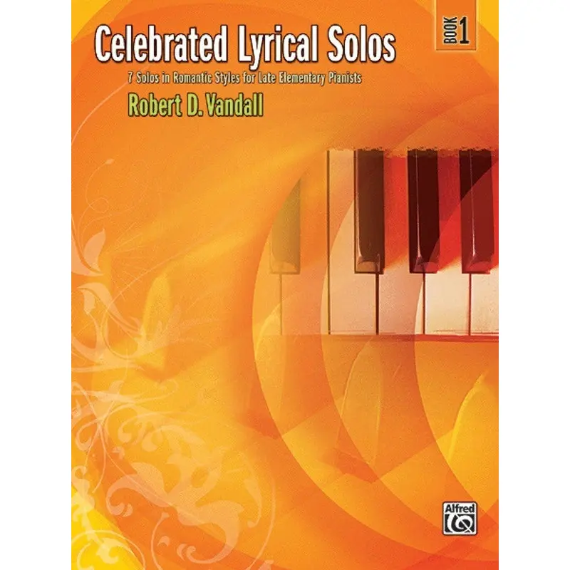 VANDALL - CELEBRATED LYRICAL SOLOS BK 1