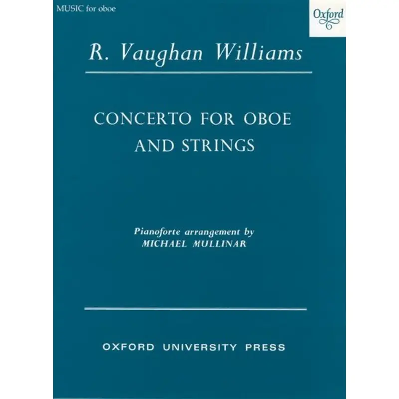 VAUGHAN WILLIAMS - CONCERTO OBOE/PIANO