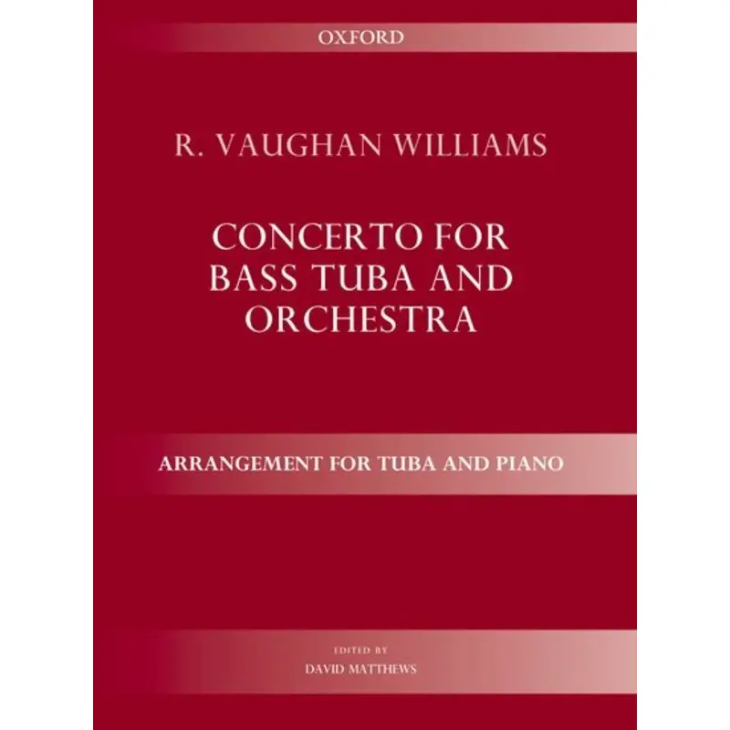 VAUGHAN WILLIAMS - CONCERTO TUBA/PIANO