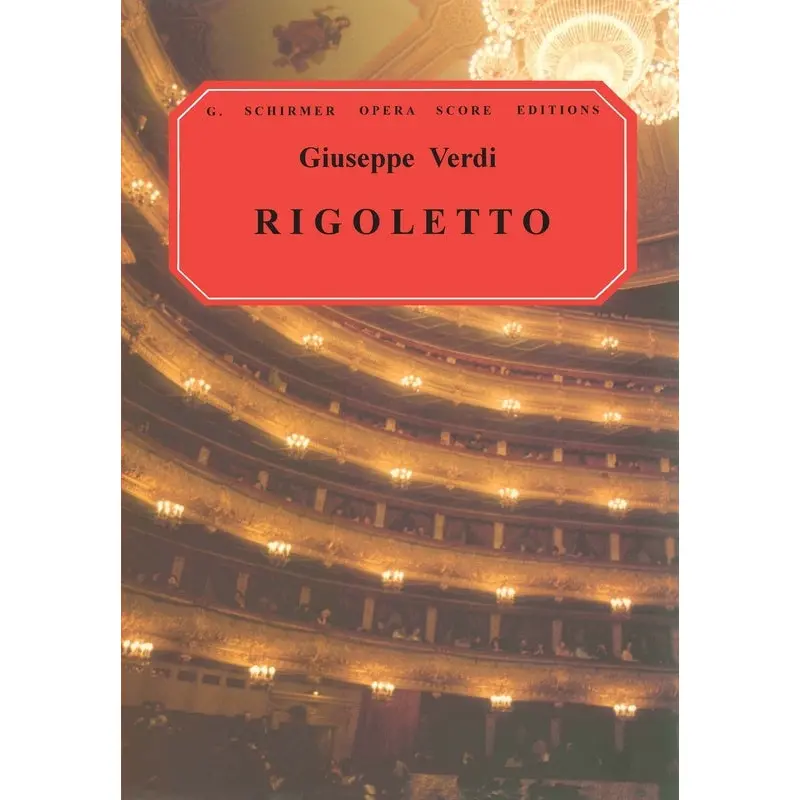 VERDI - RIGOLETTO VOCAL SCORE
