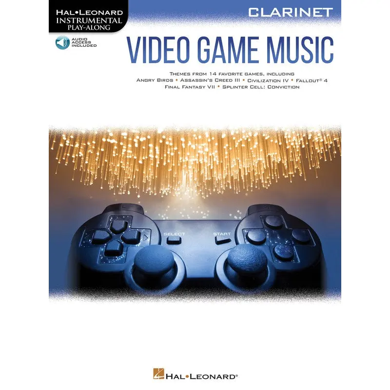 VIDEO GAME MUSIC FOR CLARINET BK/OLA