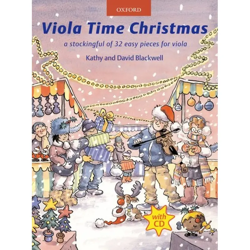 VIOLA TIME CHRISTMAS BK/OLA