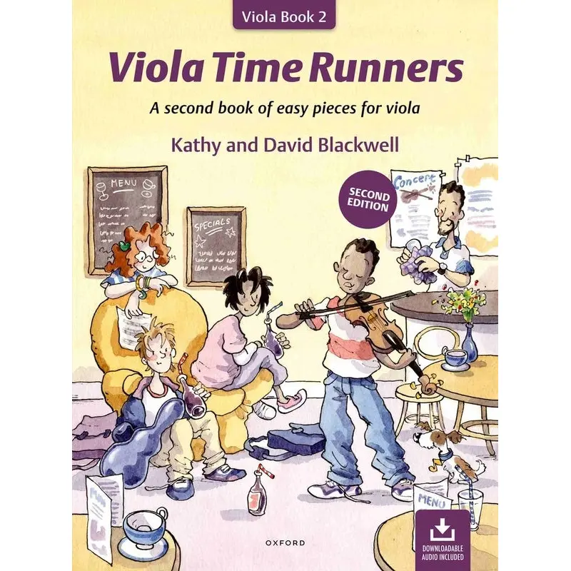 VIOLA TIME RUNNERS BK/OLA 2ND EDITION