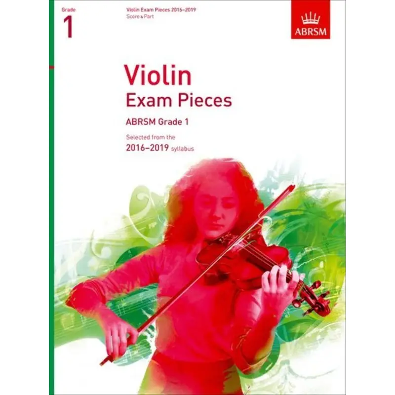 VIOLIN EXAM PIECES 2016-19 GR 1 VLN/PNO