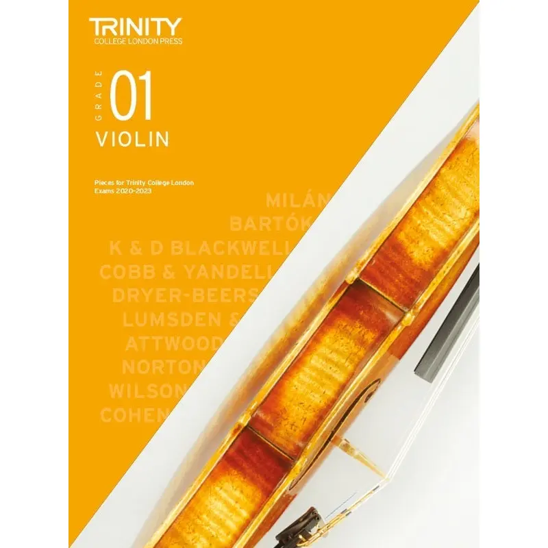 TRINITY VIOLIN EXAM PIECES 2020-23 GR 1 VIOLIN/PIANO