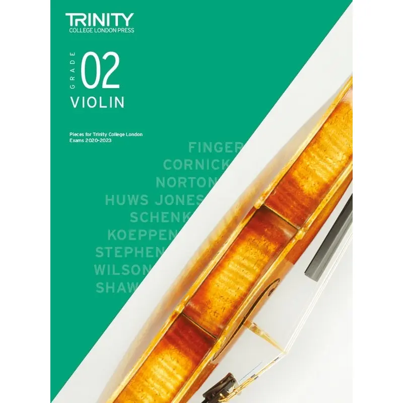 TRINITY VIOLIN EXAM PIECES 2020-23 GR 2 VIOLIN/PIANO