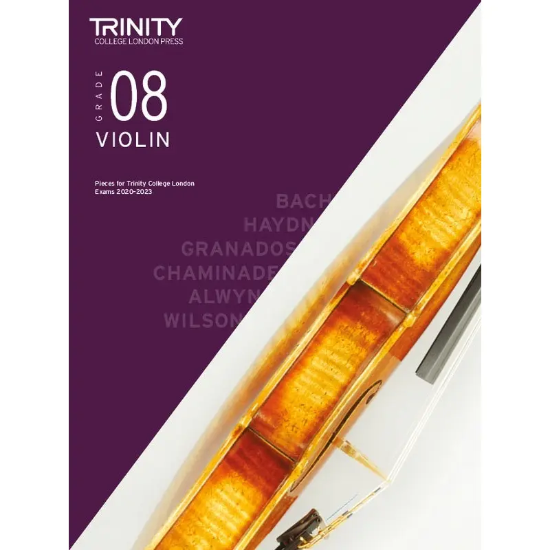 TRINITY VIOLIN EXAM PIECES 2020-23 GR 8 VIOLIN/PIANO