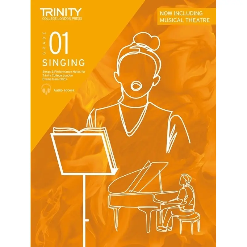 TRINTY SINGING EXAM PIECES FROM 2023 GR 1 BK/OLA