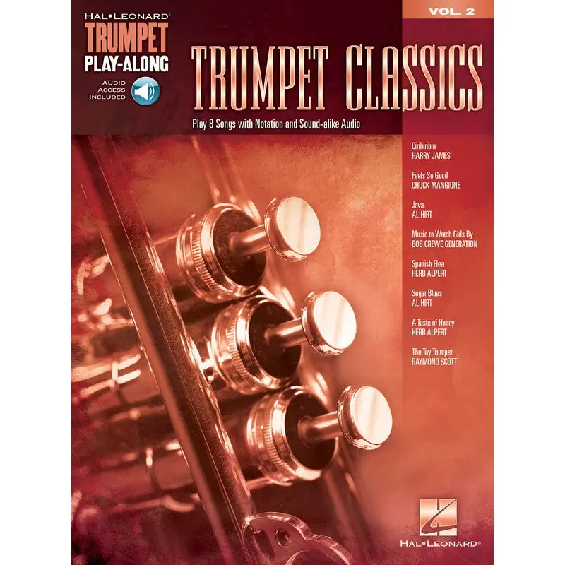 TRUMPET CLASSICS TRUMPET PLAY ALONG V2 BK/OLA