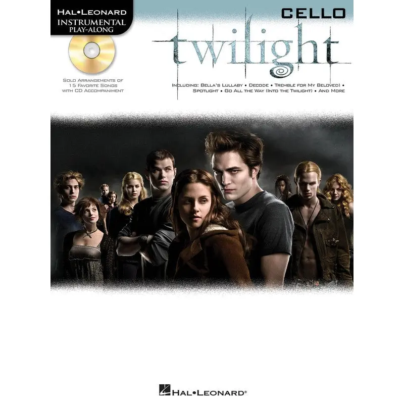 TWILIGHT BK/CD CELLO