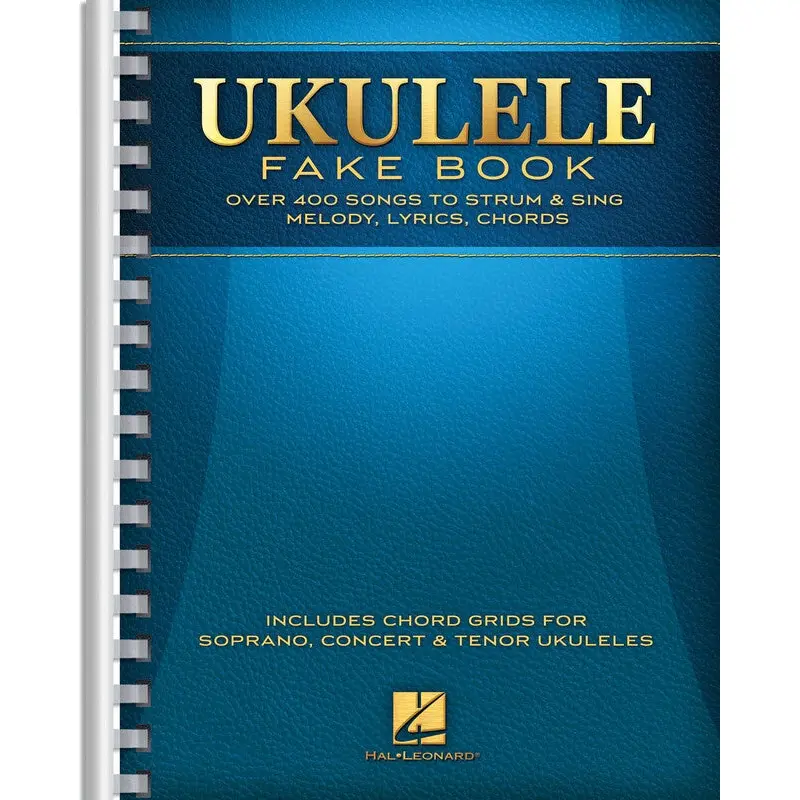 UKULELE FAKE BOOK 9X12 SPIRAL