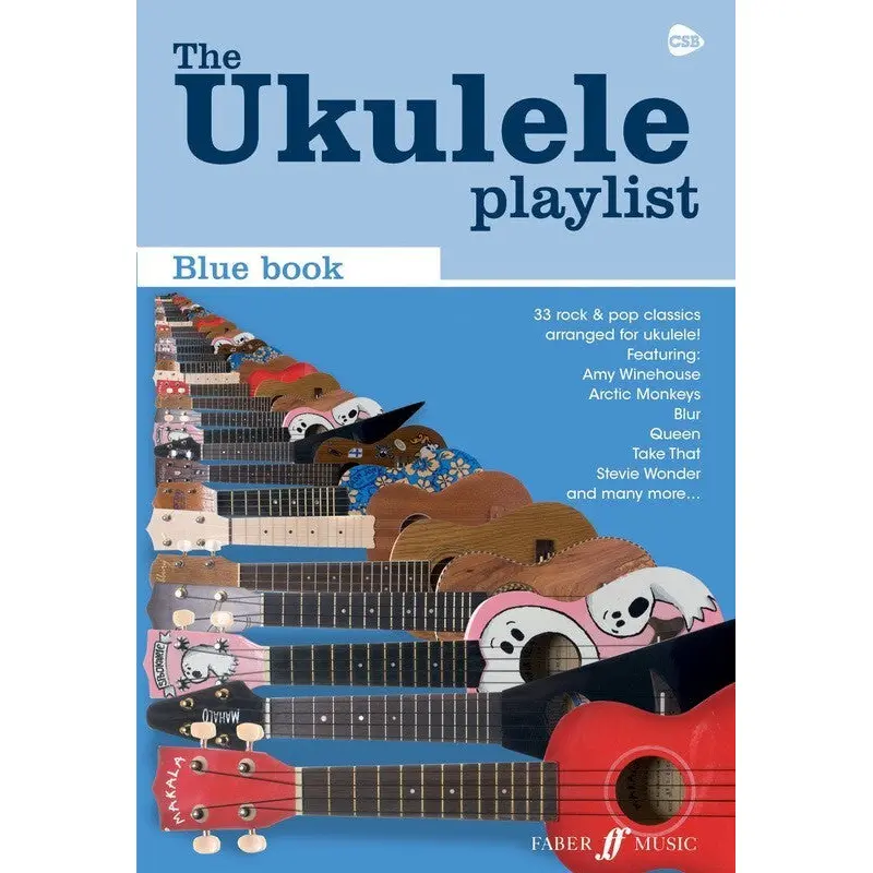 UKULELE PLAYLIST BLUE BOOK