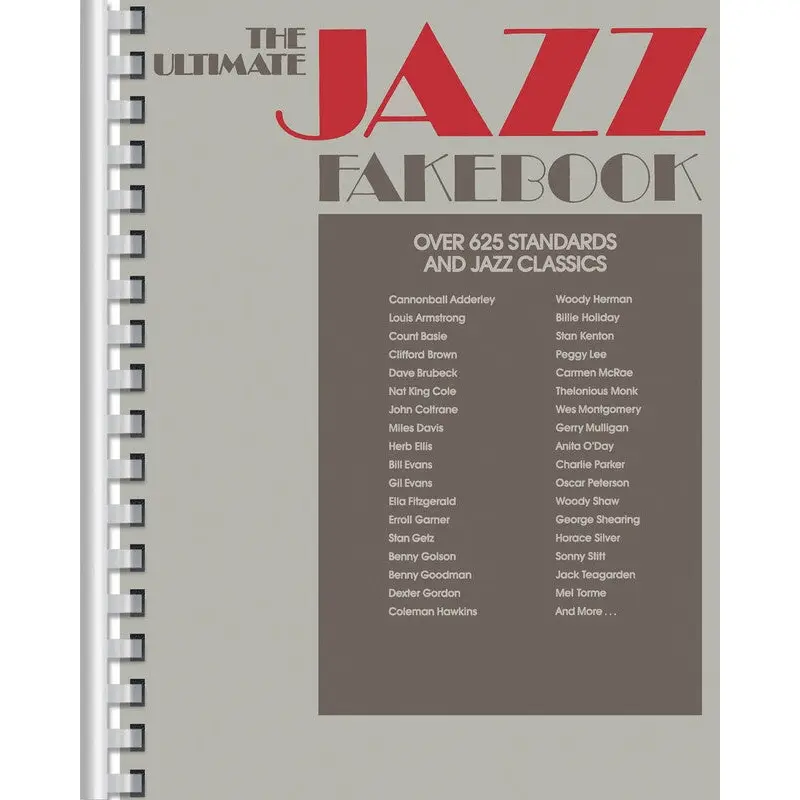 ULTIMATE JAZZ FAKE BOOK C EDITION