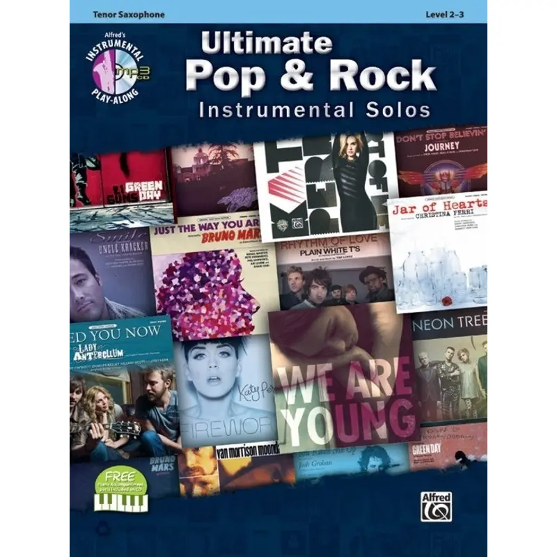 ULTIMATE POP & ROCK INSTRUMENTAL SOLOS TENOR SAX BK/CD