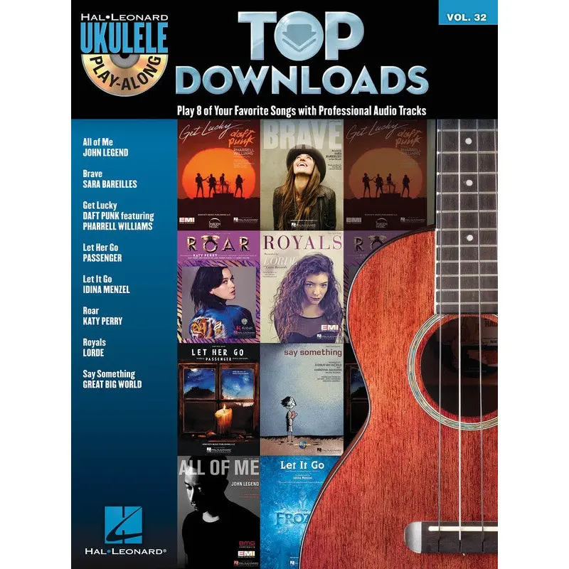 TOP DOWNLOADS UKULELE PLAY ALONG V32 BK/CD