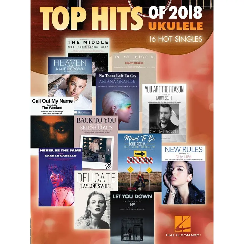 TOP HITS OF 2018 UKULELE