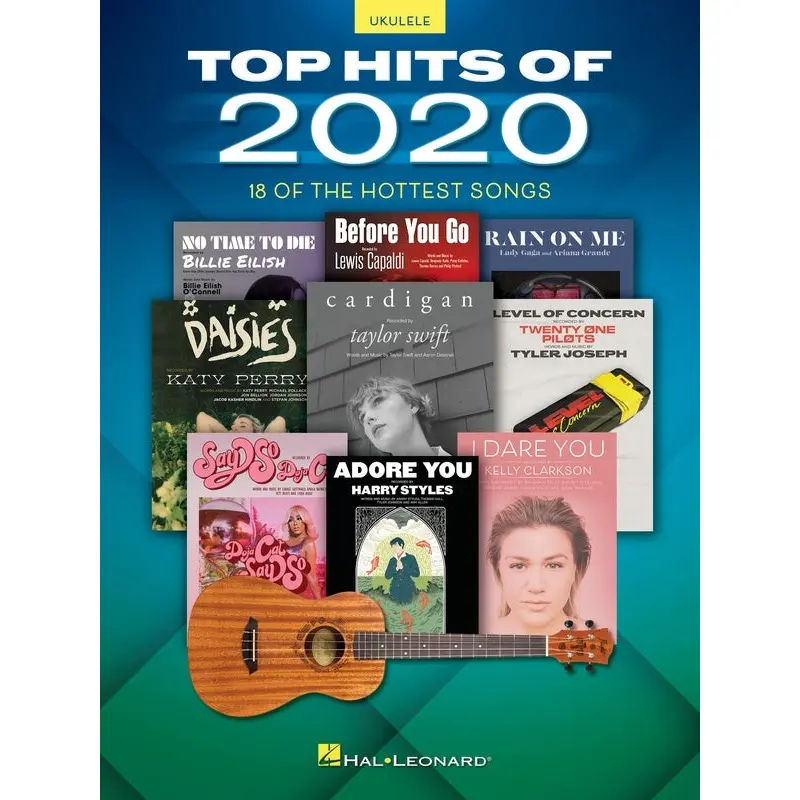 TOP HITS OF 2020 FOR UKULELE